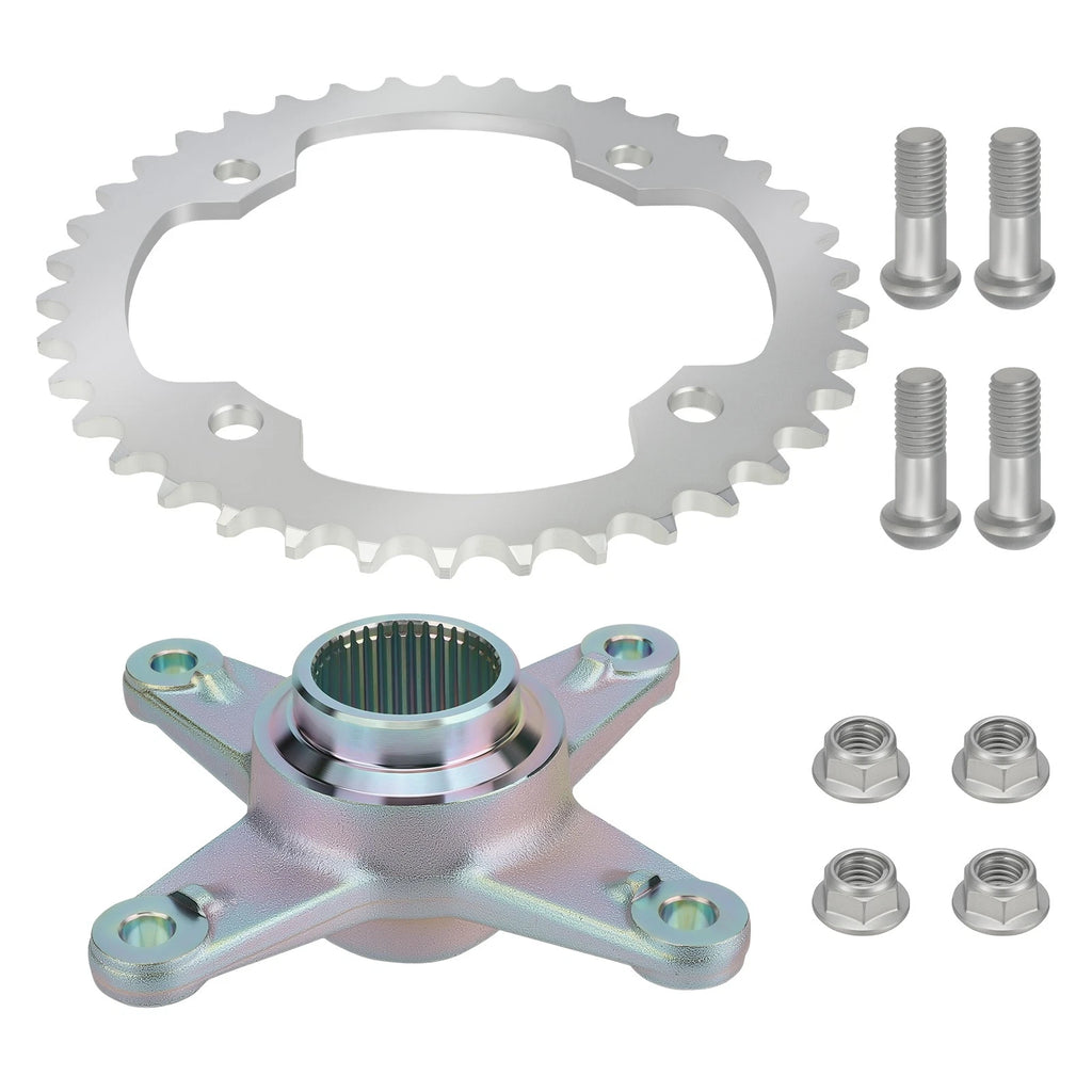 Rear Axle Sprocket & Mount Hub Collar Kit for Yamaha Raptor 250 350 (2004–2013)