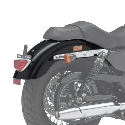 Vivid Black Rear Fender for Harley Sportster 1200 (2011–Present)