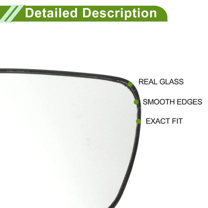 Left Heated Mirror Glass for KIA Carens (2006–2012) No. 876111D900