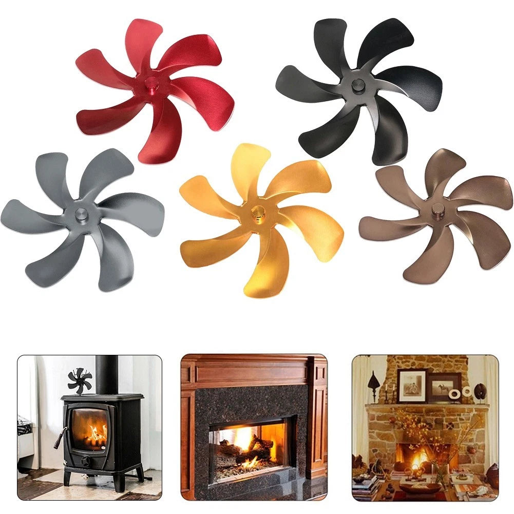 Fan Blade for Wood Stove Fireplace Fan
