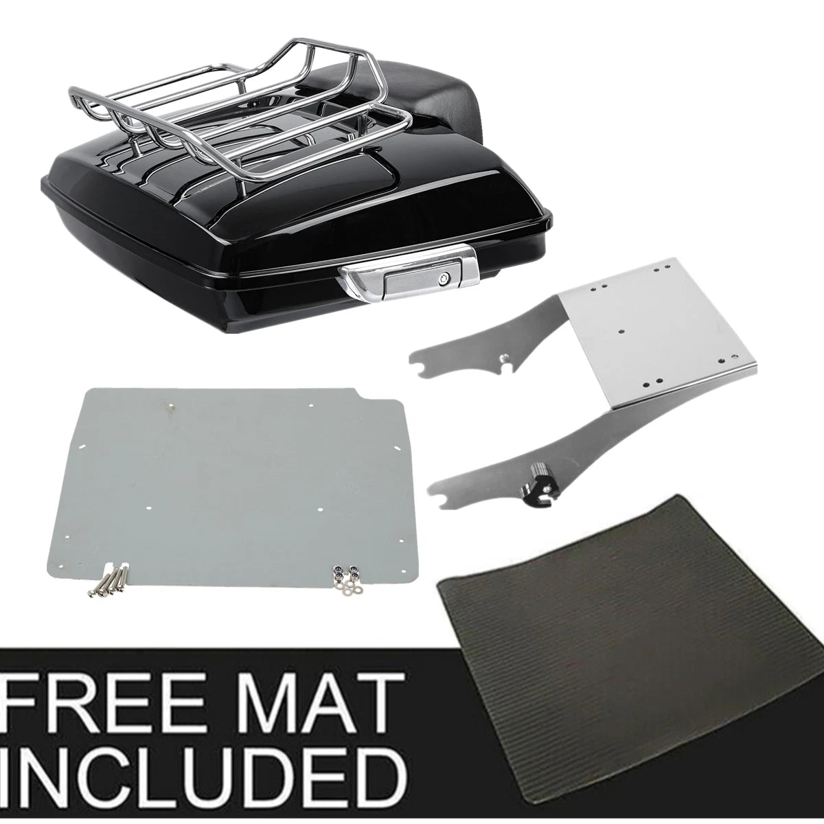 Razor Trunk Rack Mount Base Plate for Harley Touring Road Glide (1997–2008)