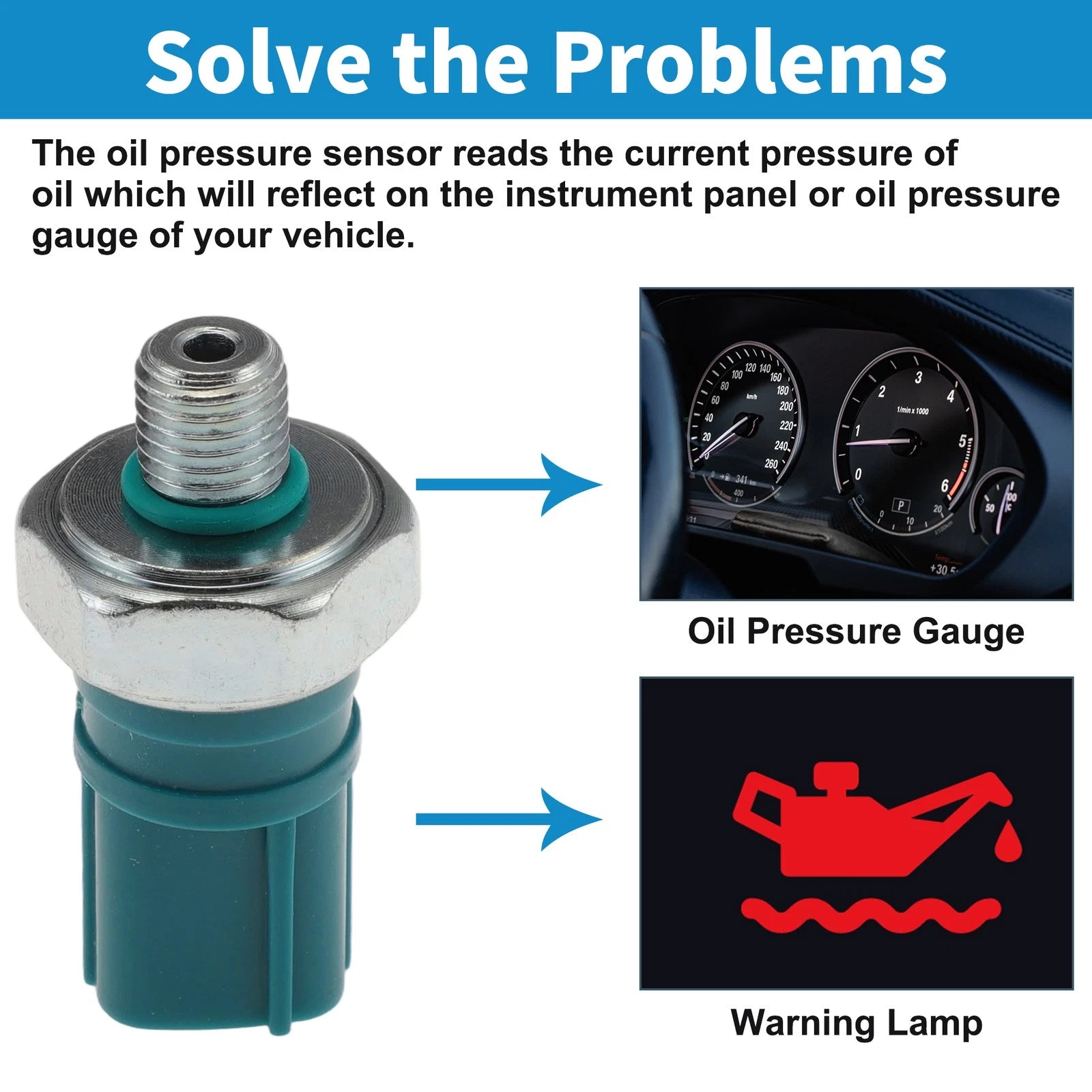Engine Oil Pressure Sensor Replacement for Acura ILX (2016–2021)