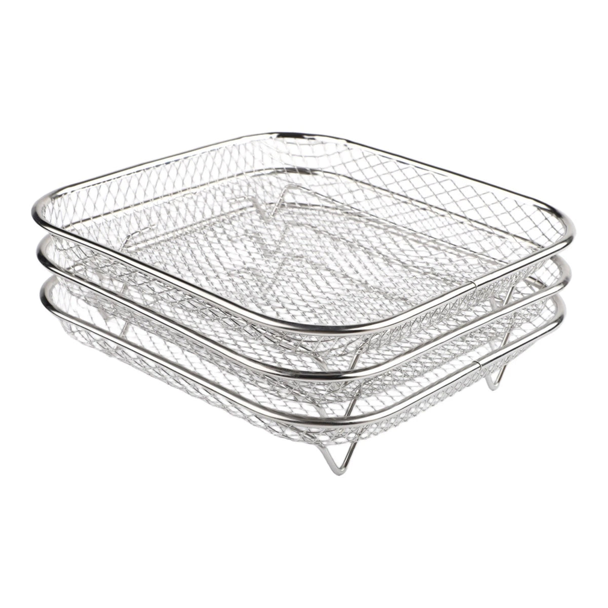 304 Stainless Steel Stackable Steamer Rack for Kitchen Use (No Part Numbers)