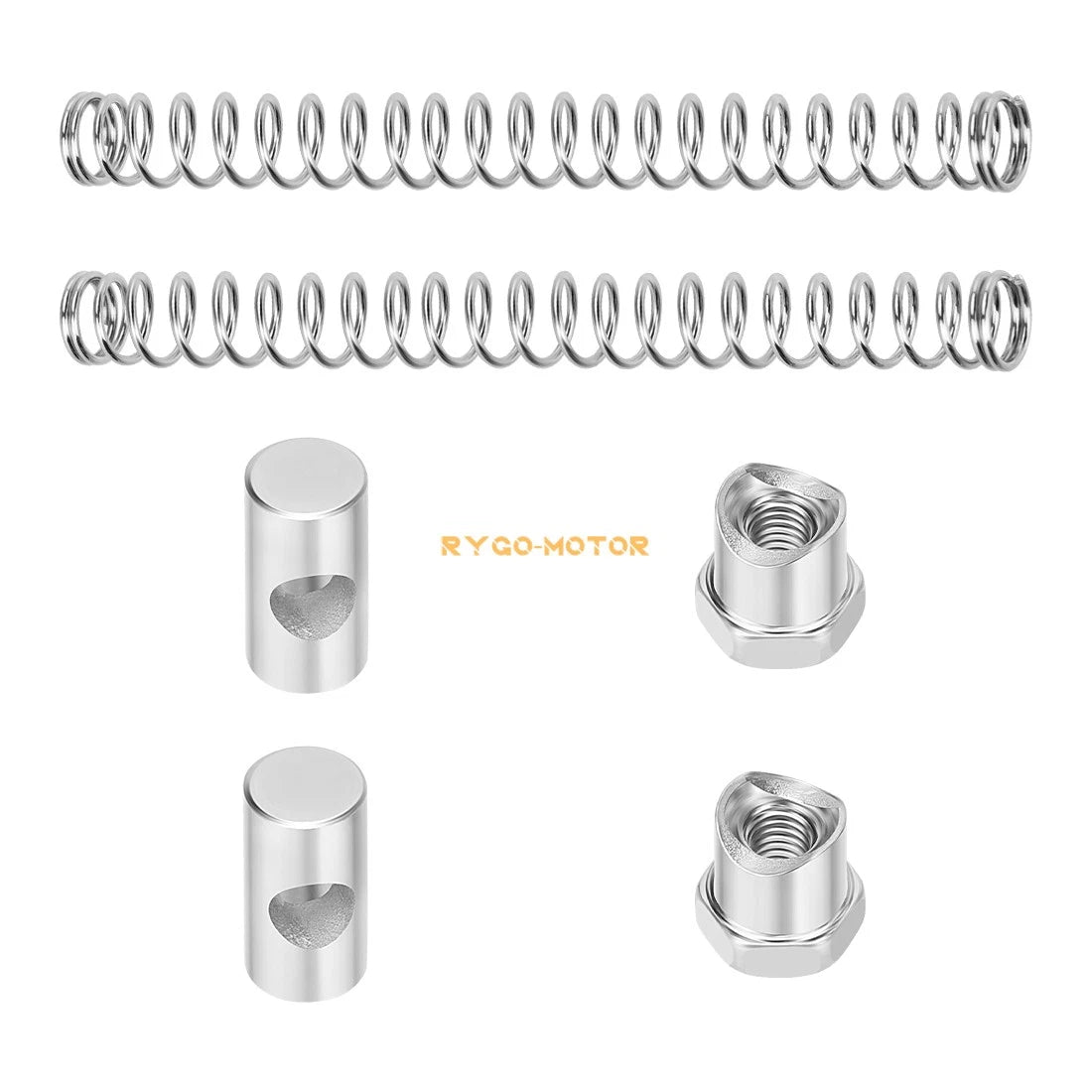 Rear Brake Rod Spring Adjusting Nut Kit for Honda SL70 SL90 SL100 SL125 CB100 TL125 (1970–1979)