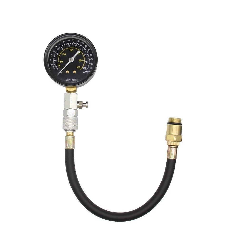 Compression Tester Pressure Gauge Tool for 14mm 18mm Ignition