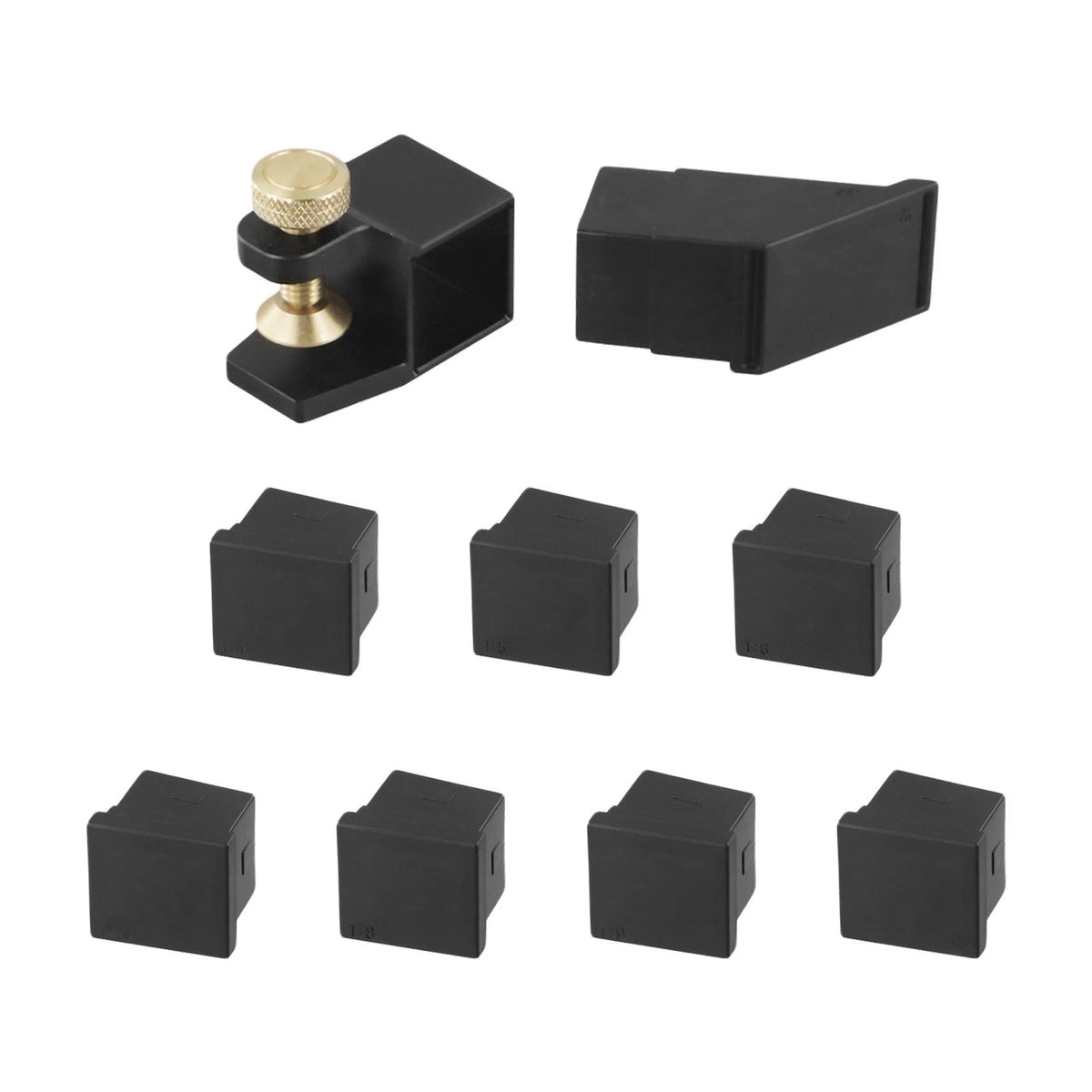 Woodworking Dovetail Saw Gauge with Magnetic Stability and Modules