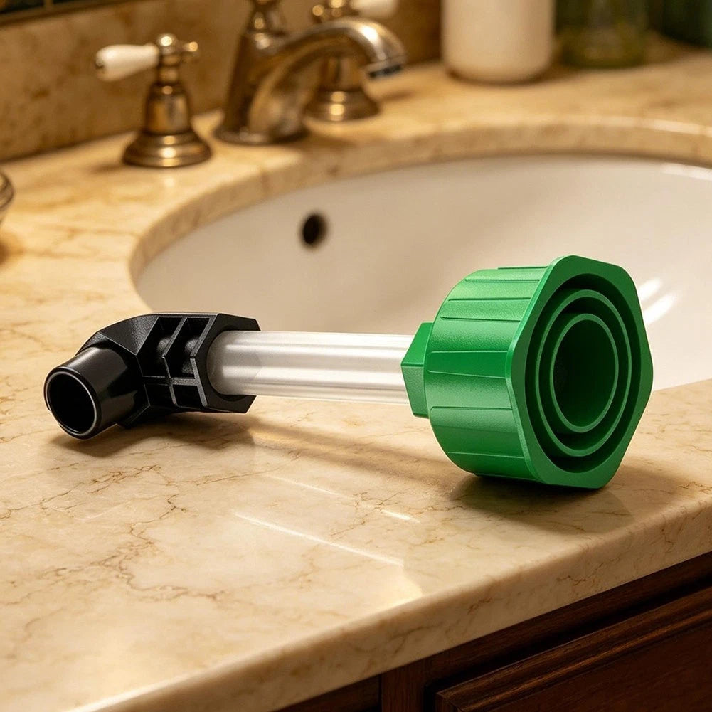 HVAC Drain Unclogger Tool for Universal Use (1 inch PVC Adapter)