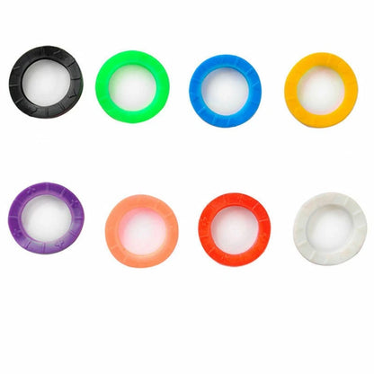 8 Pcs Silicone Key Cap Covers for Universal Key Fobs (Fits Most Models)