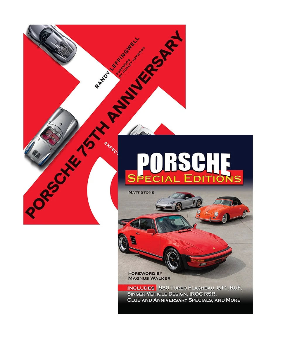 2-Book Collection for Porsche 75th Anniversary & Special Editions