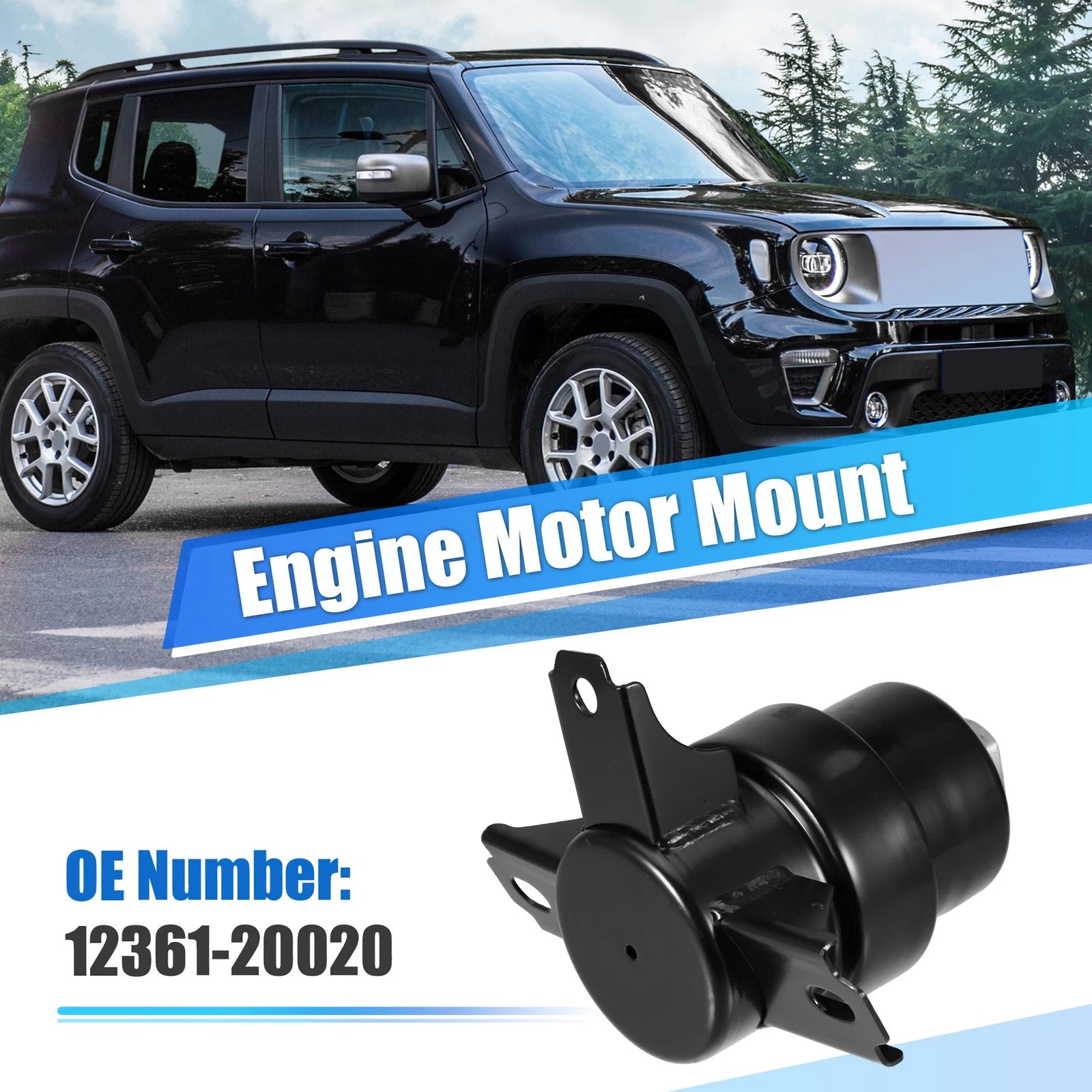 Engine Transmission Mount Front OEM Replacement for Toyota Camry (2007–2011)
