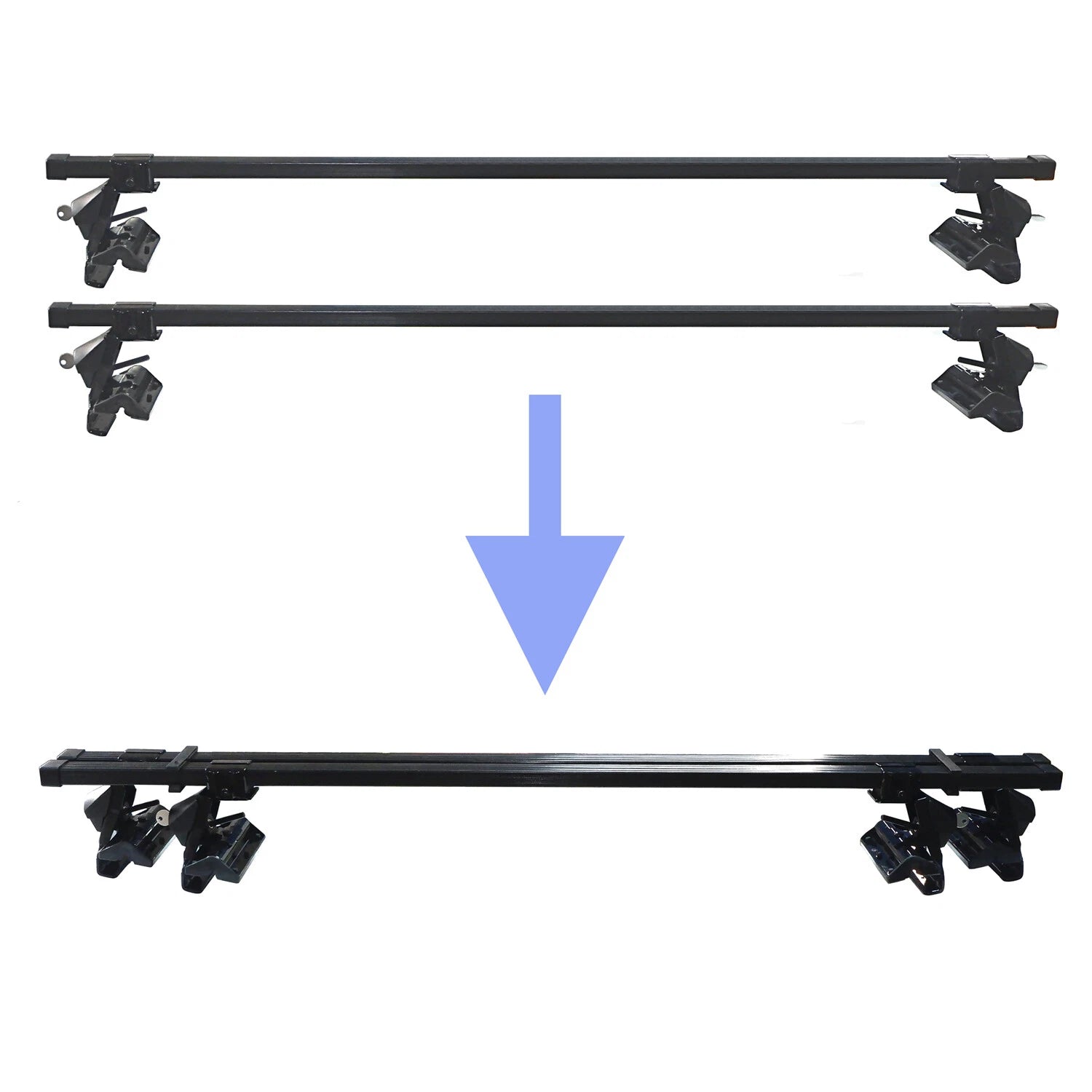 Complete Roof Rack System for Ford Honda Chevy Hyundai