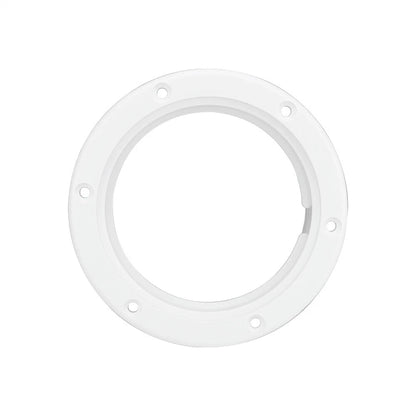 4" Round Non Slip Inspection Hatch for Marine Boat Yacht (White ABS)