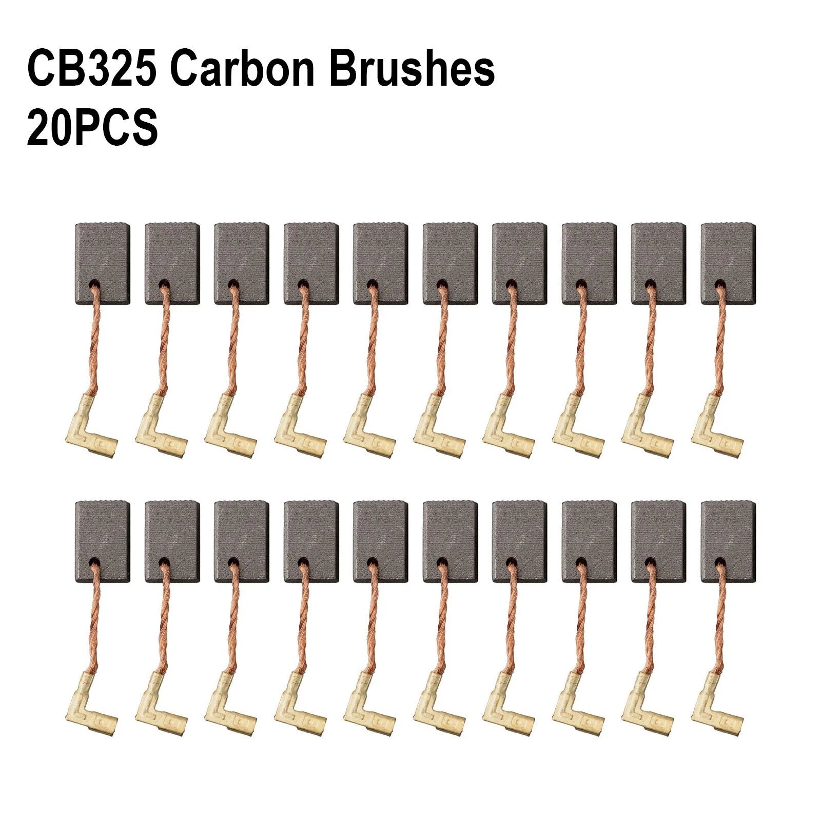20x Carbon Brushes for Angle Grinder (5x11x16mm)