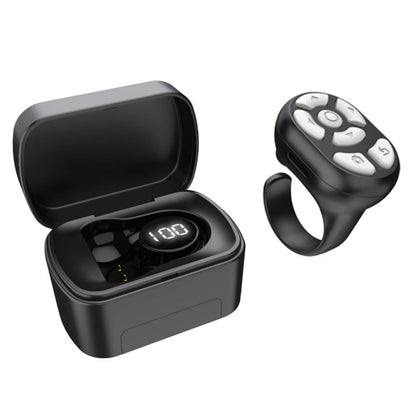 Black Remote Control Scrolling Ring for Versatile Tool