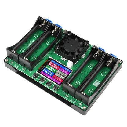 Li-ion Battery Capacity IR Analyzer with 4 Independent Test Channels