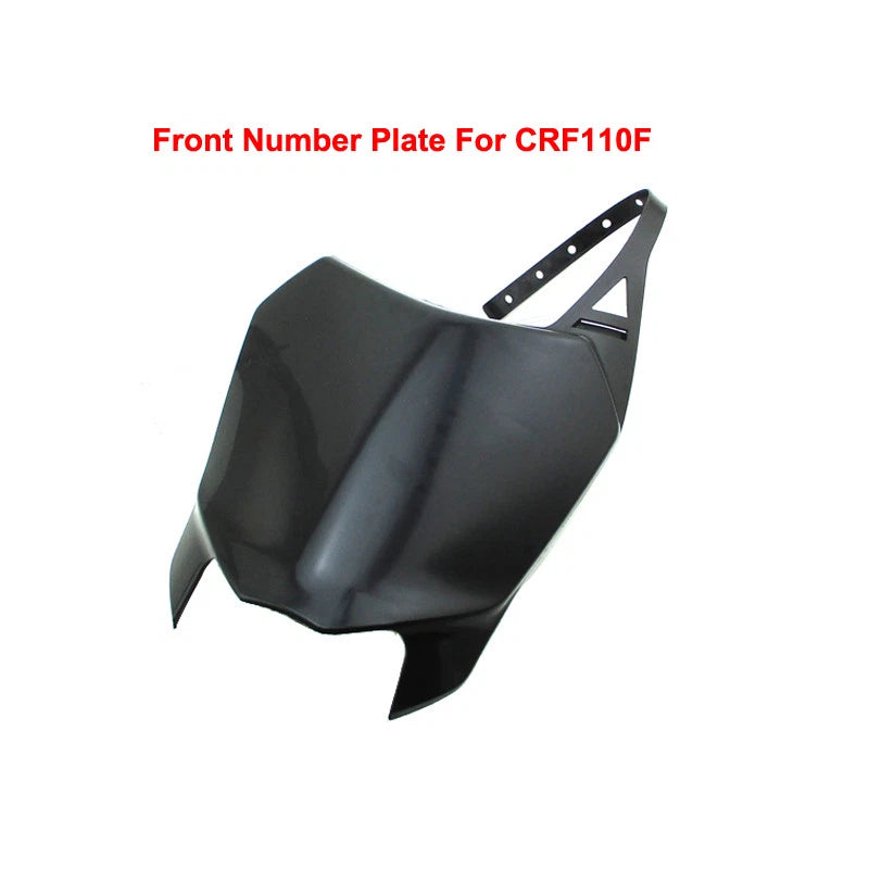 Front Number Plate for Honda CRF110F CRF125F (2014–2018)