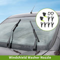 Windshield Washer Nozzle with Hose Connector for Toyota (8538104030) (2005–2015)
