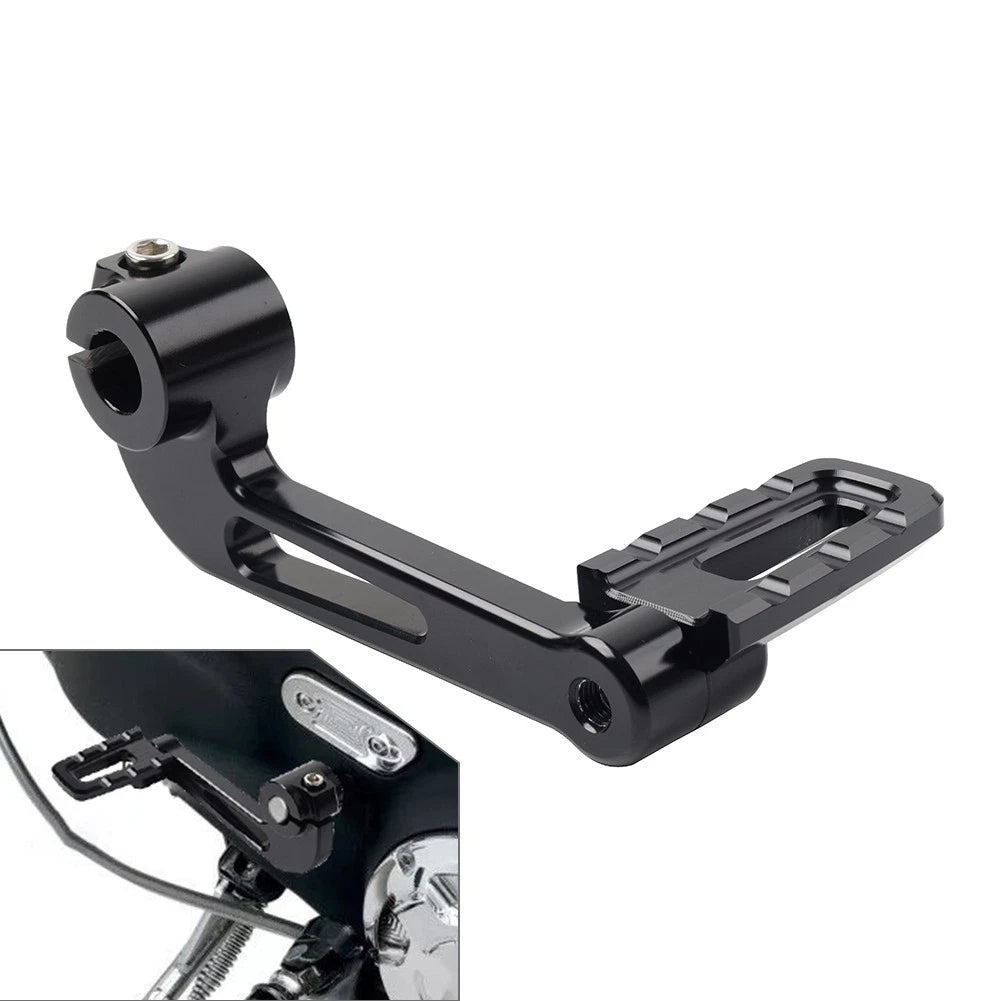 Black Mid Control Shift Lever w/ Shifter Peg for Harley Sportster XL883 XL1200 (2004–2023)