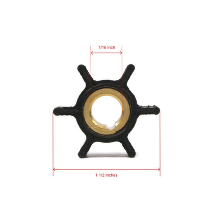 Water Pump Kit Impeller for Johnson Evinrude Outboard (4HP-8HP) 0765603