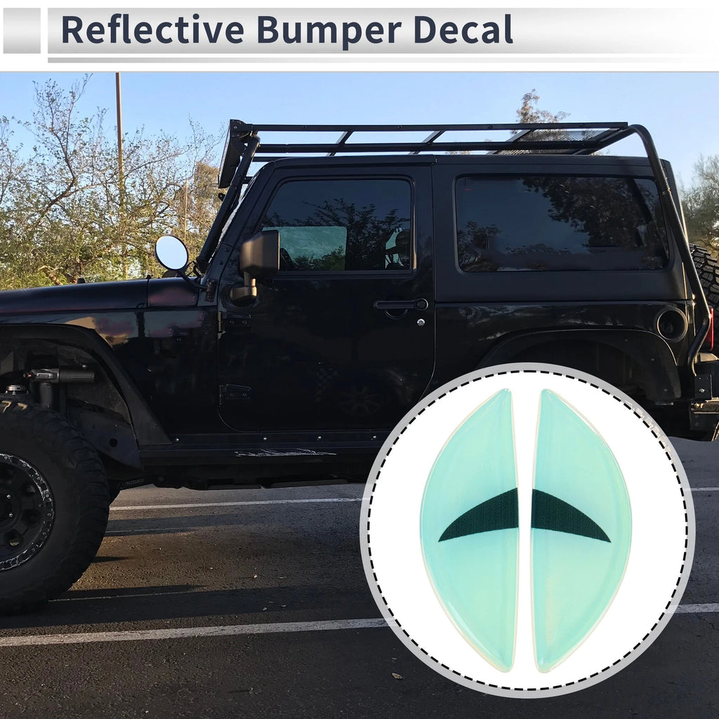 Reflective Bumper Decal for Universal Vehicles (2010–2023)