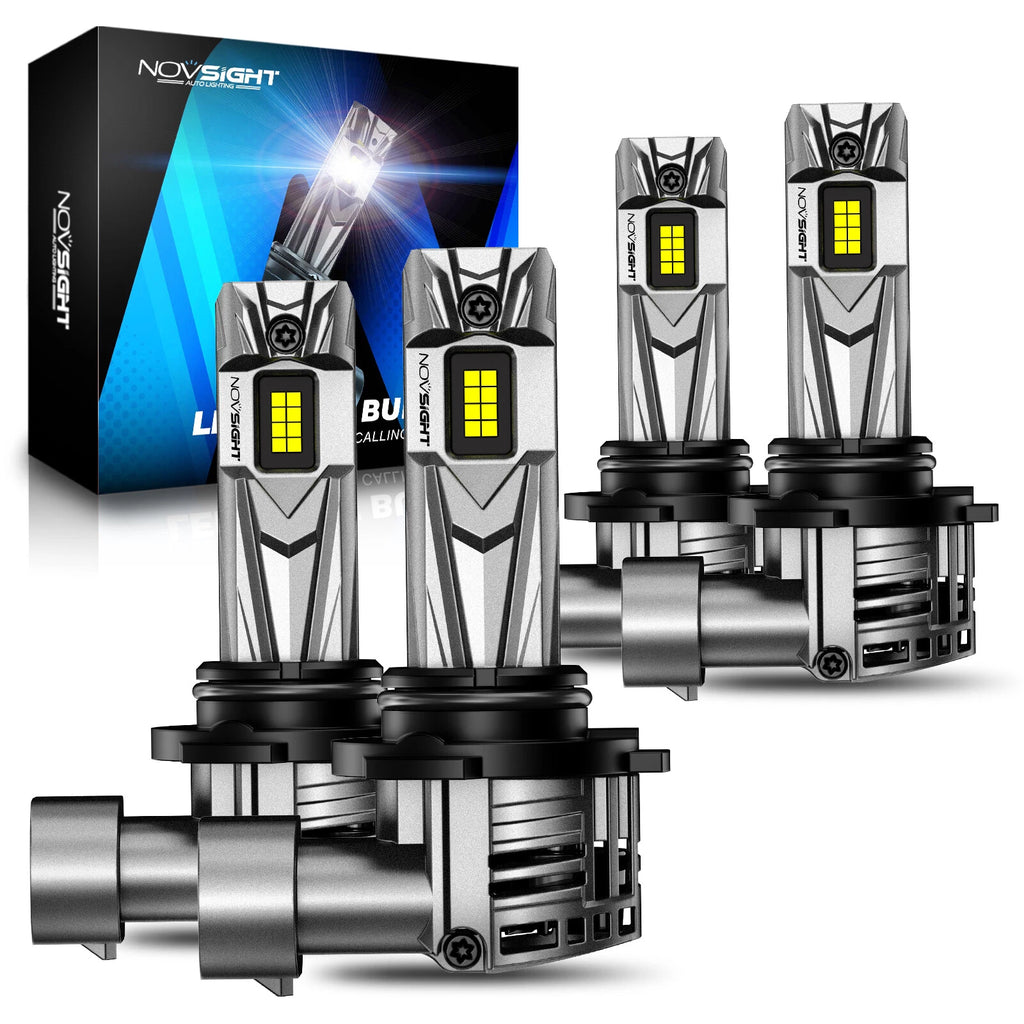 2X 9005 9006 LED Headlight Bulbs for