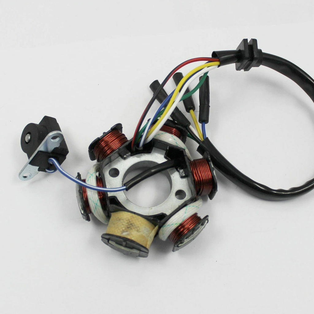 6 Coil Magneto Flywheel Stator for 50cc 70cc 110cc 125cc PIT Quad ATV