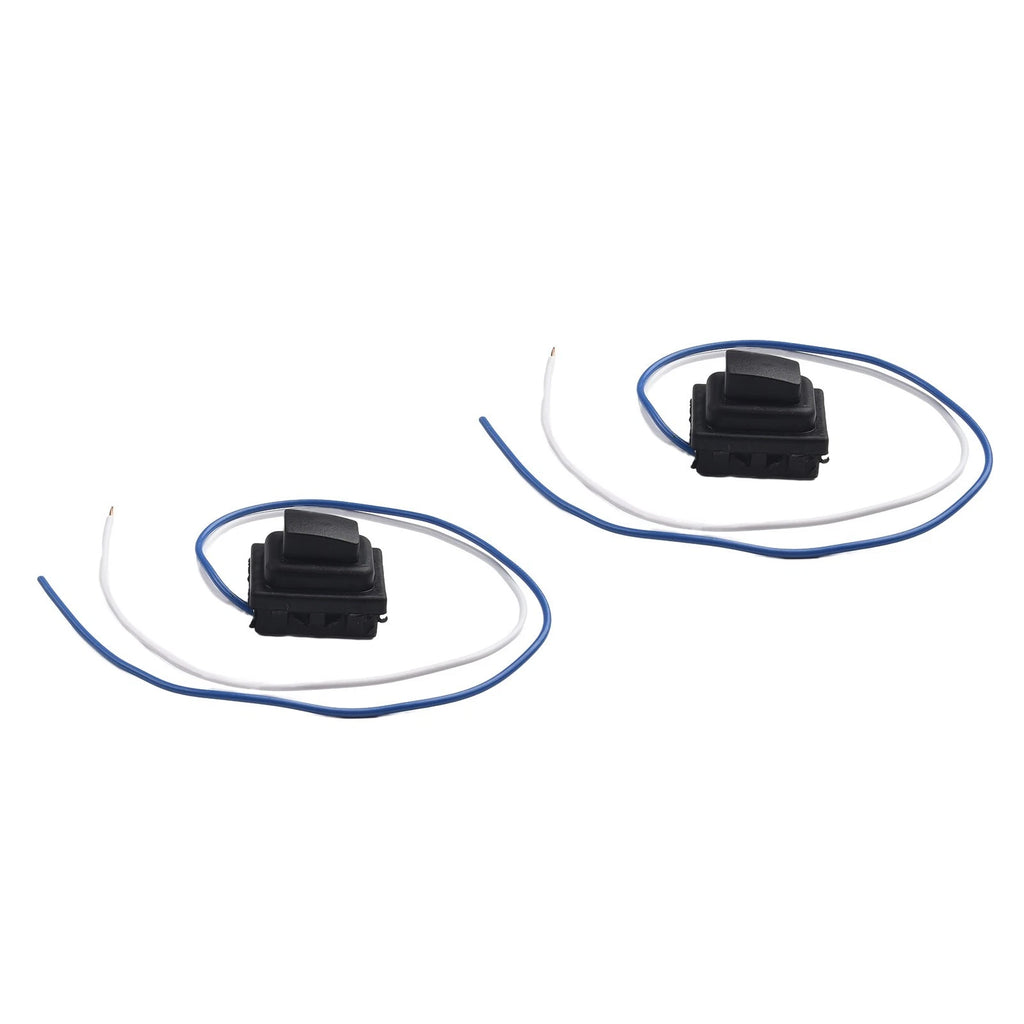 2X Button Switch for 82651D3710 82661D3710 Black