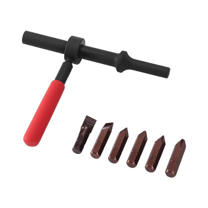 6PCS Pneumatic Impact Screw Remover Bit Set for General Repair Work