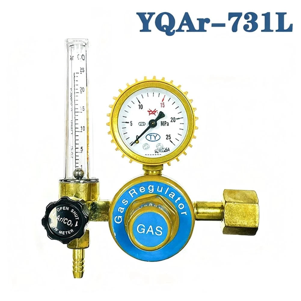 Argon Pressure Regulator for Welding with Gauge and Flow Control