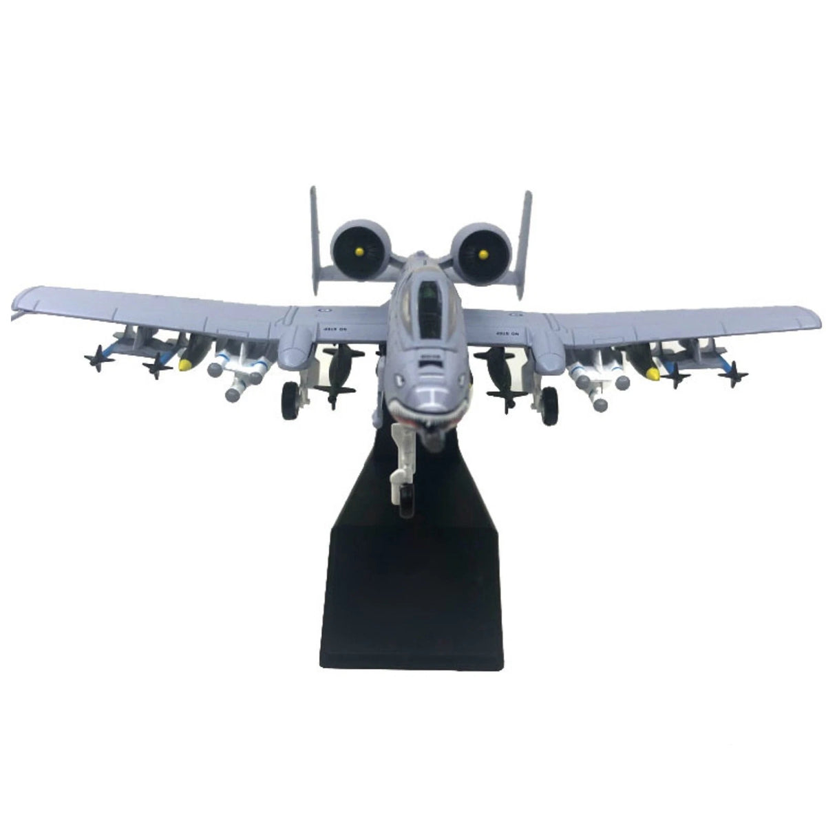 Alloy Model Plane for A-10 Attack Aircraft Thunderbolt II (1/100 Scale)