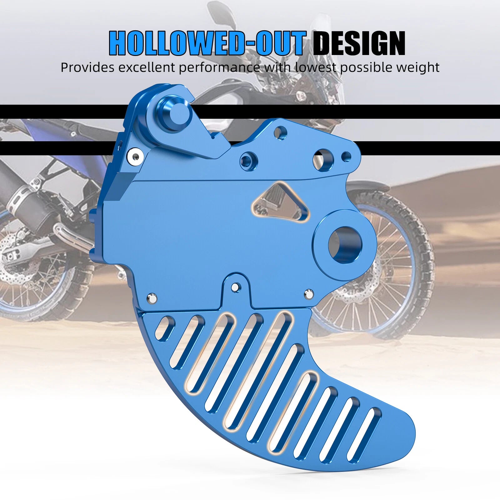 Rear Brake Disc Guard Protector for Yamaha Tenere 700 (2019–2024)