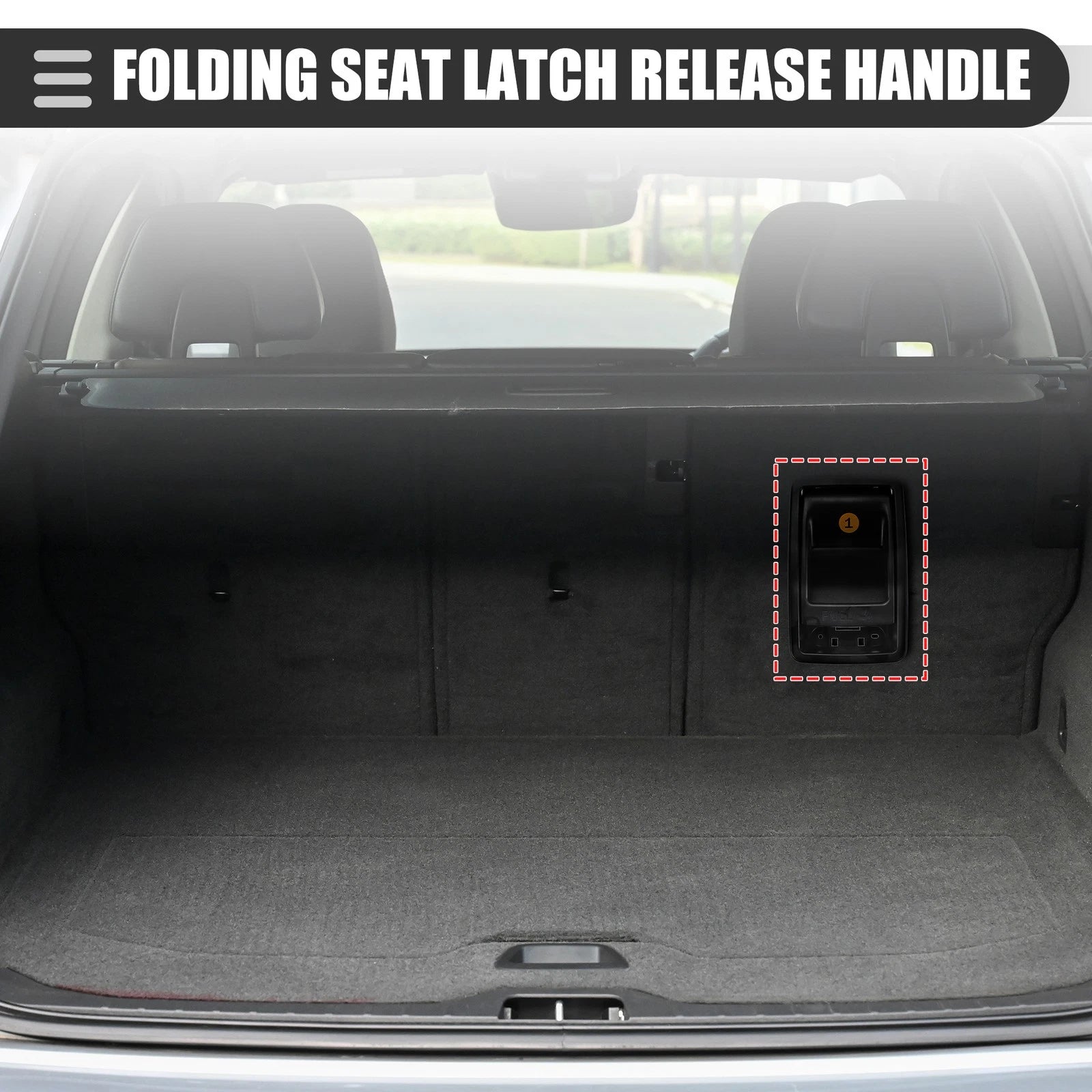 Seat Latch Release Handle for Toyota Sienna 2014–2018 Left Side