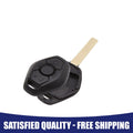 Car Key Fob Shell Case Replacement for BMW 3 5 7 Series E81 E90 (2005–2013)