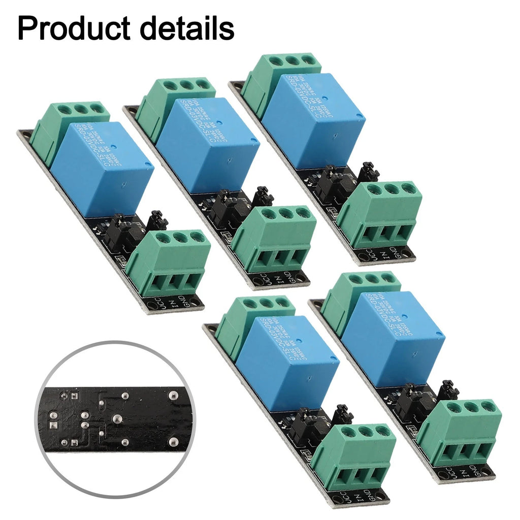 Power Switching Relay Module for Flexible Installation (Pack of 5)