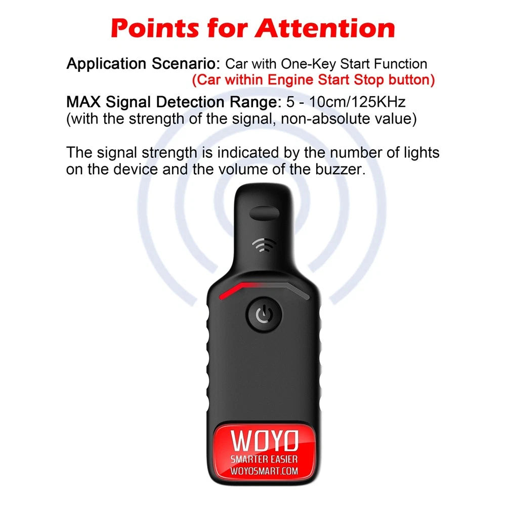 Locator Transponder Key Coil Detector for WOYO (Low Frequency Antenna)