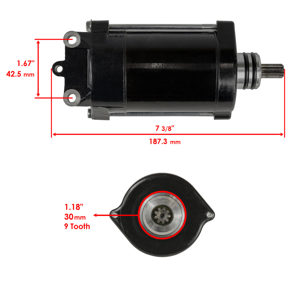 Starter Motor Replacement for Kawasaki JF650 TS X2 (2015–2018)