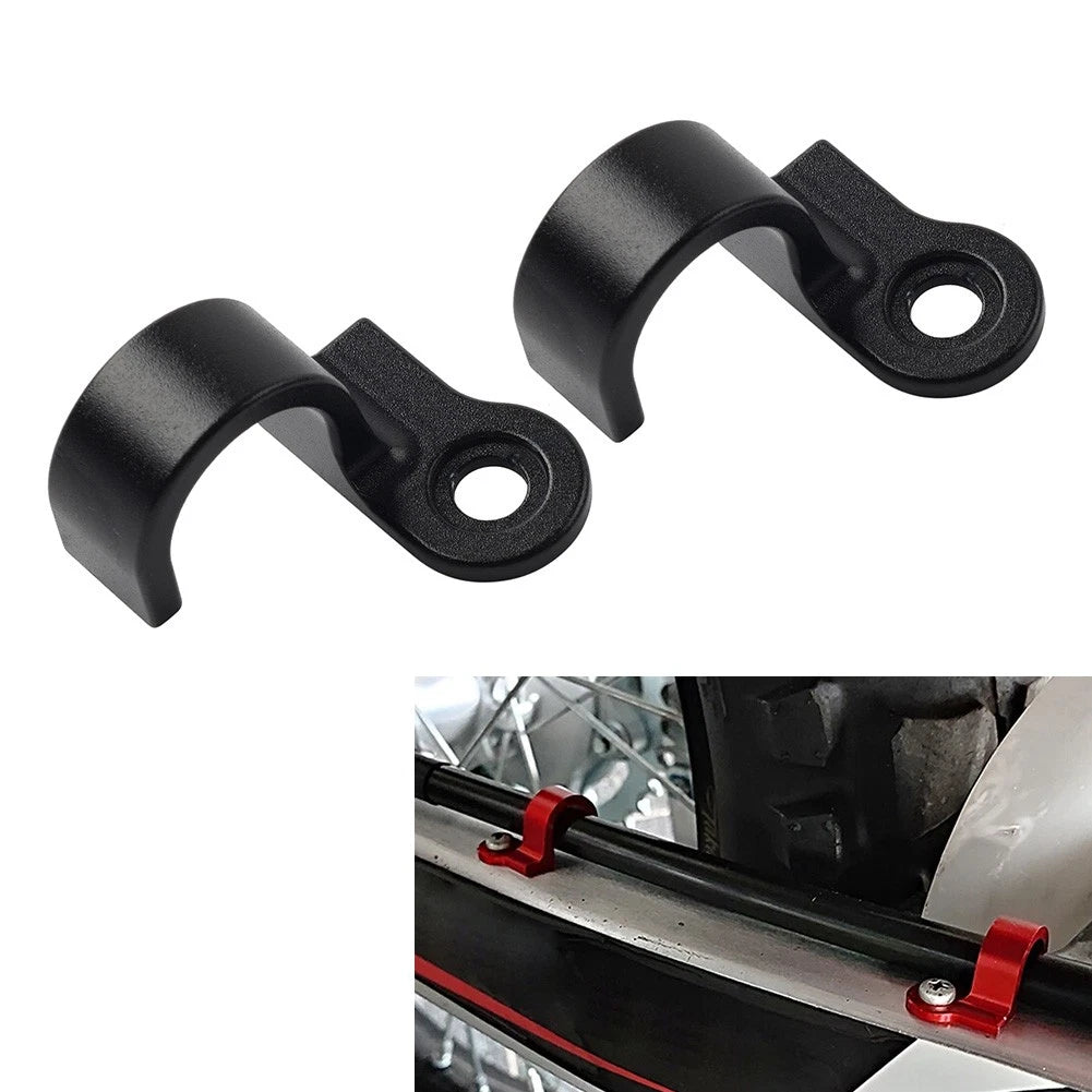 2pcs Rear Brake Hose Clamp Line Guide Black For HONDA CRF 250L Rally 2017-2020