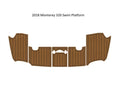 EVA Foam Teak Deck Flooring Mat for Monterey 320 (2018)