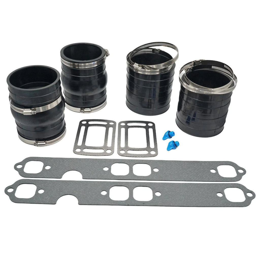 Exhaust Manifold Bellow Repair Kit W/Gasket for OMC 5.0L 5.7L V8 (3852696)