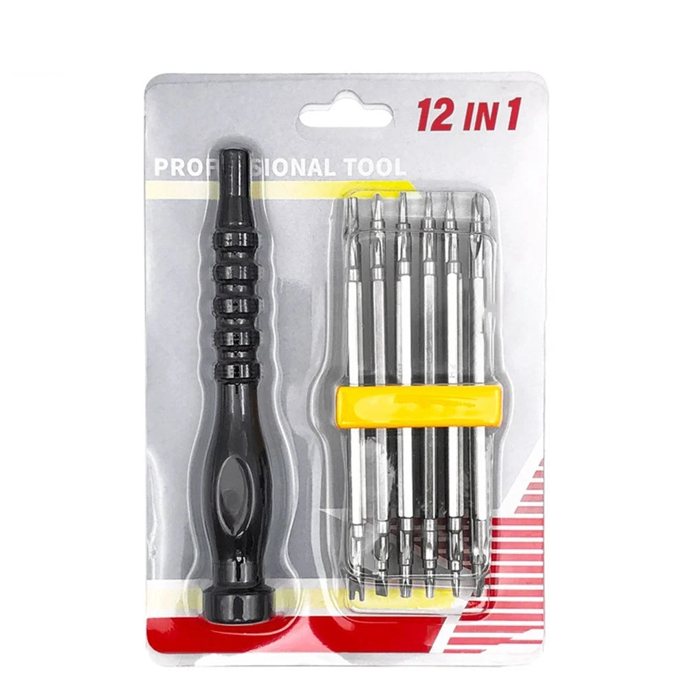 12-in-1 Magnetic Screwdriver Set for Special Screws