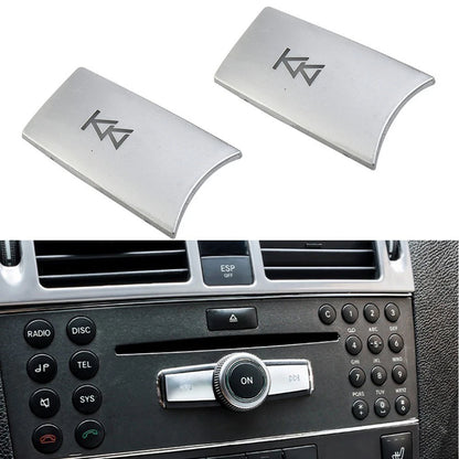 2X Button Covers for W204 W212 ML Class (2010–2016)