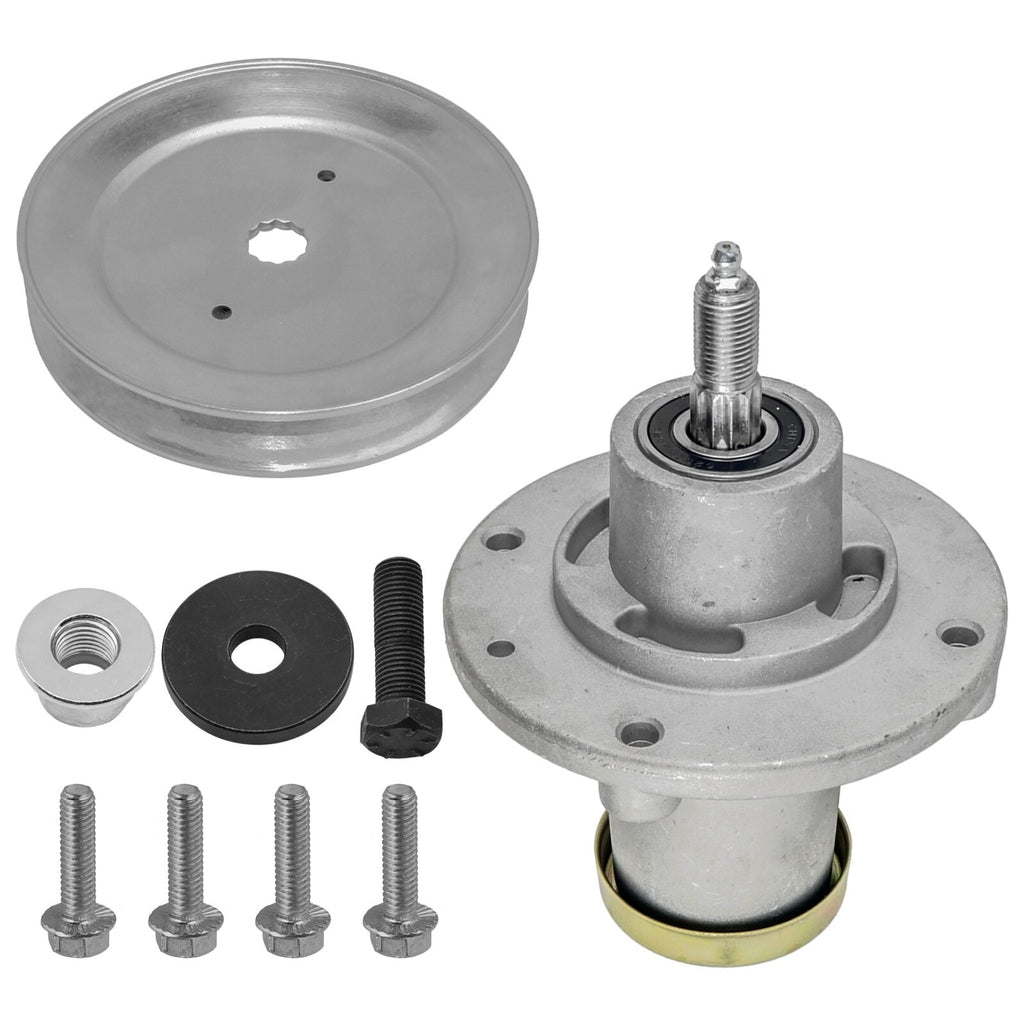 Spindle Assembly with Pulley for Husqvarna EZ 4822 Zero-Turn Mower (48-52")