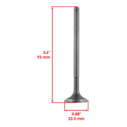 Exhaust Valve Kit Heavy Duty for Honda TRX300X 2x4 (2009–2009)