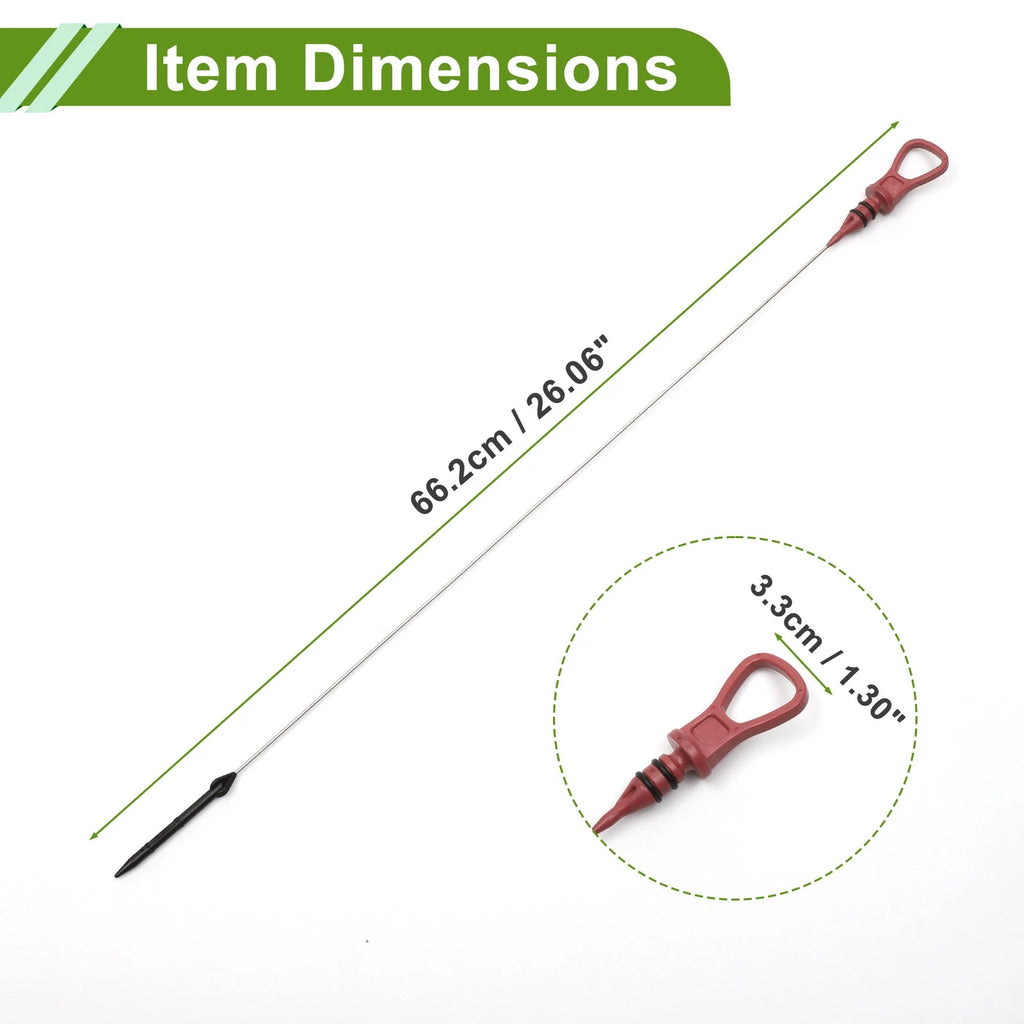 Engine Oil Dipstick Replacement for BMW 530i Base 3.0L L6 Gas (2004–2005)