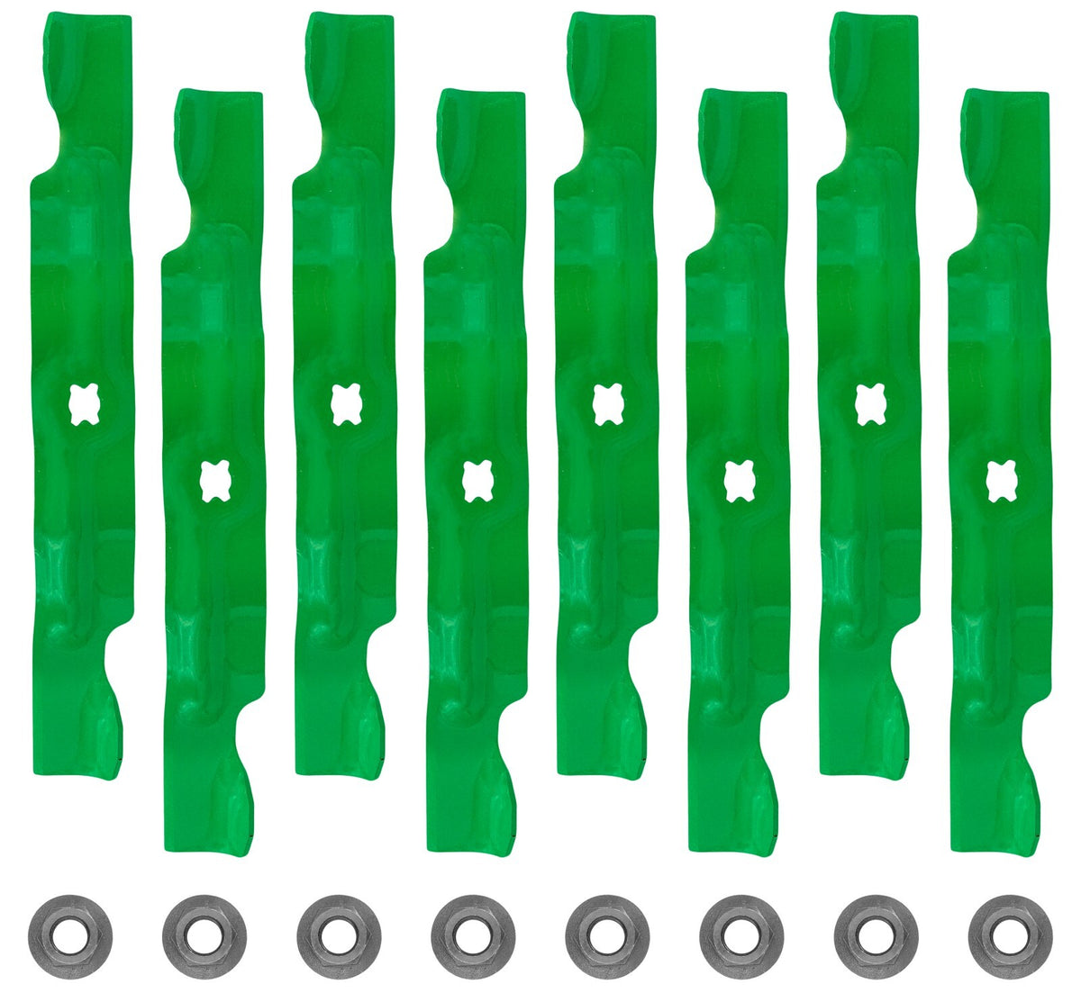 33 Inch Deck Blade and Nut Replacement for Cub Cadet CC 760 (1977–1982)