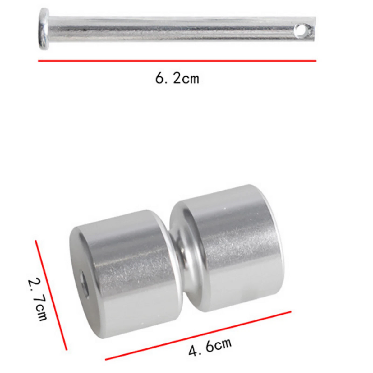 2pcs Aluminum Alloy Roller for Gorilla Lift Utility Trailer (2010–2023)