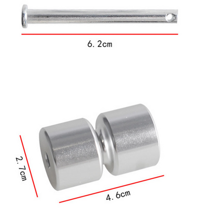 2pcs Aluminum Alloy Roller for Gorilla Lift Utility Trailer (2010–2023)