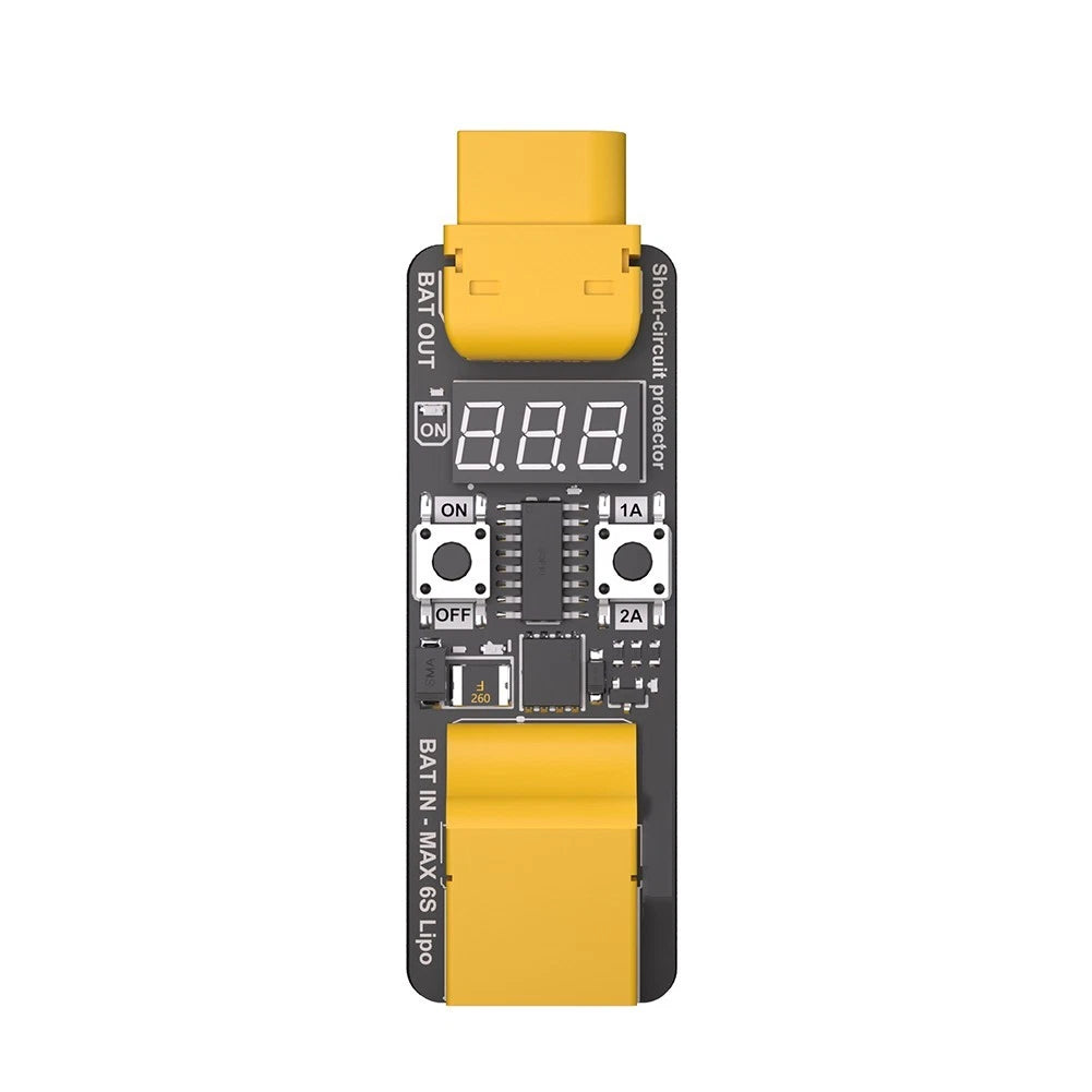 Dual Level Short Circuit Protection Module with Real Time Voltage Display