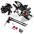 CNC Black Adjustable Rearsets Footrest for Honda CBR600RR/ABS (2009–2022) T9