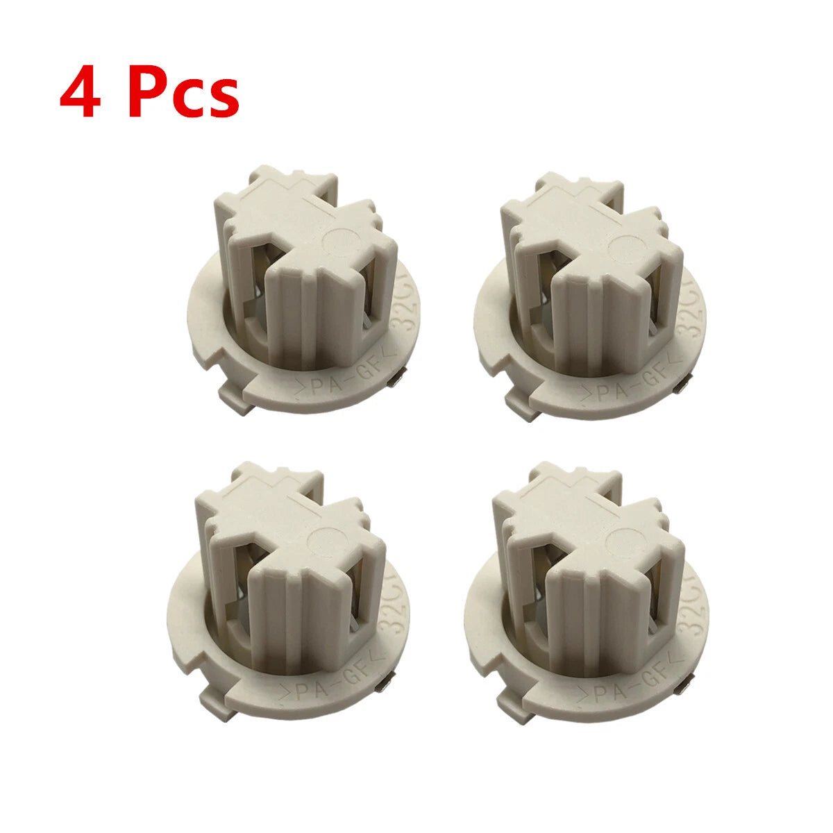 Set of 4 Bulb Socket Tail Light Brake Lamp Holders for BMW X5 E53 E65 (1999–2006)